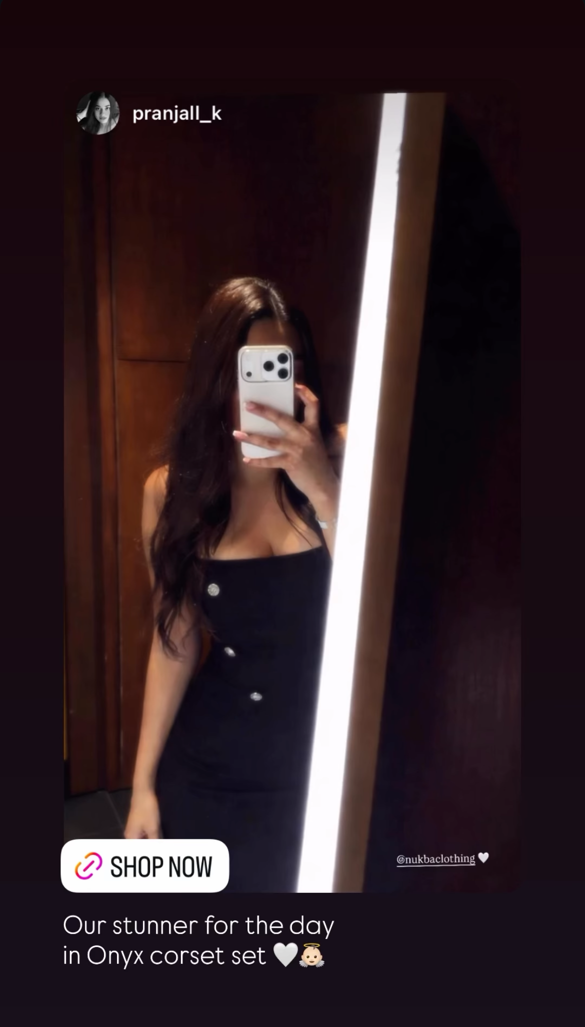 ONYX CORSET