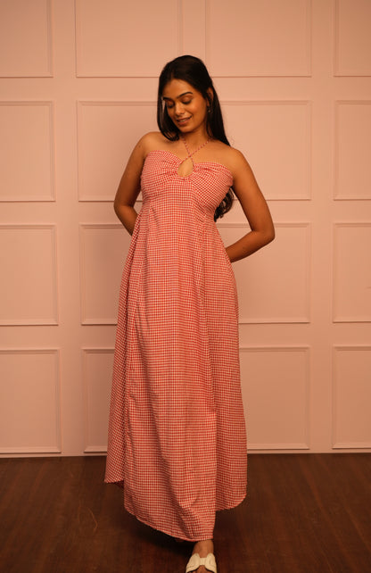GINGHAM DRESS