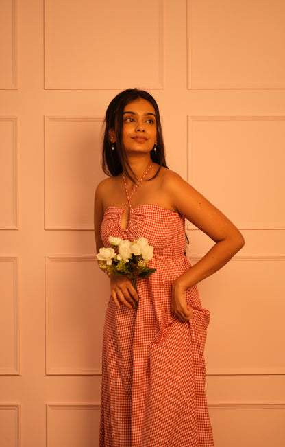 GINGHAM DRESS