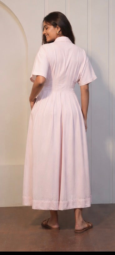 BLUSH PINK MIDI