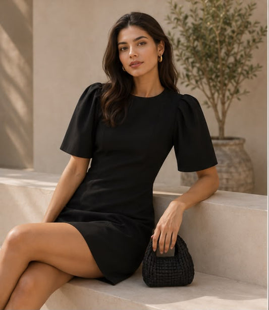 THE BELLA DRESS- BLACK