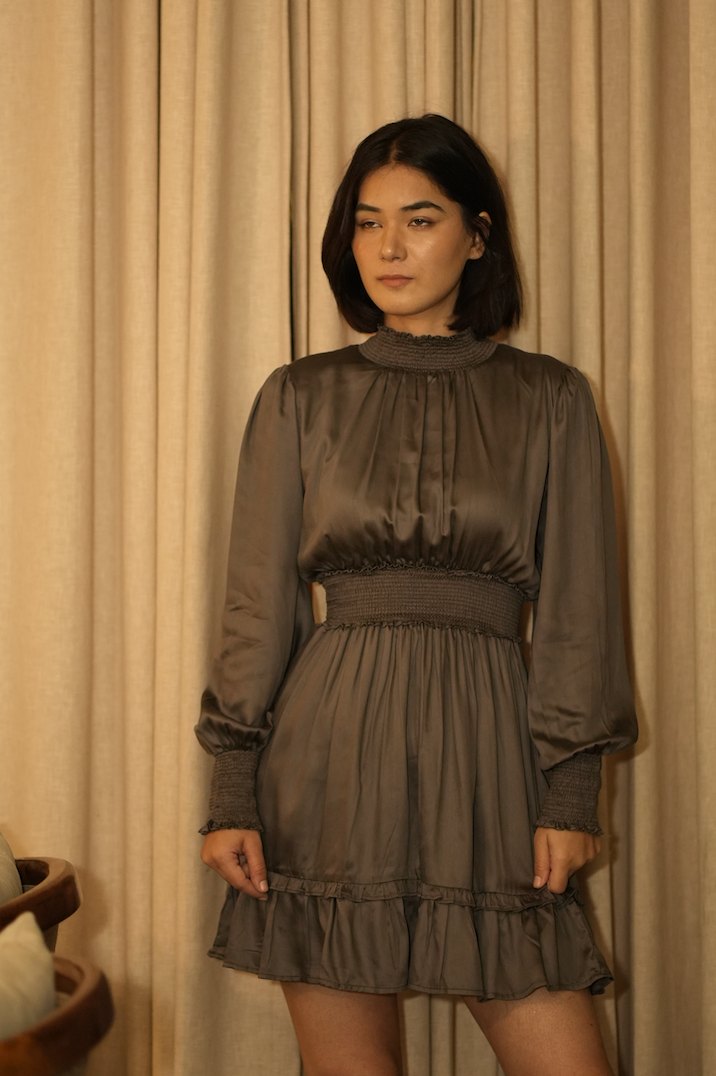 Grey Charlotte Dress