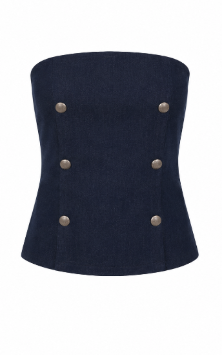DENIM CORSET