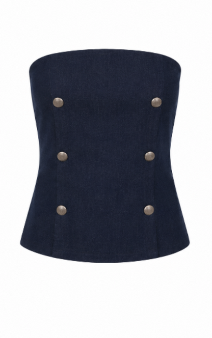 DENIM CORSET