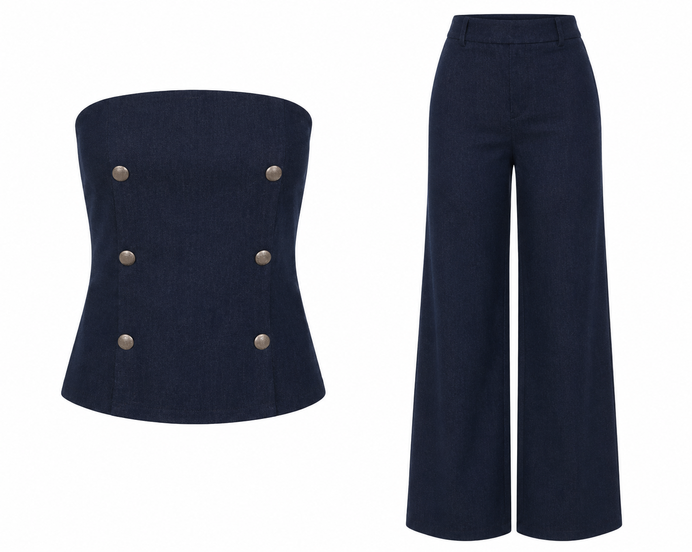 DENIM CORSET
