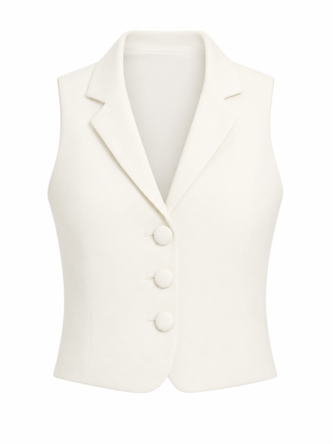 SIGNATURE WAISTCOAT- WHITE